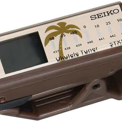Seiko STX5U Ukulele Tuner Coconut image 1