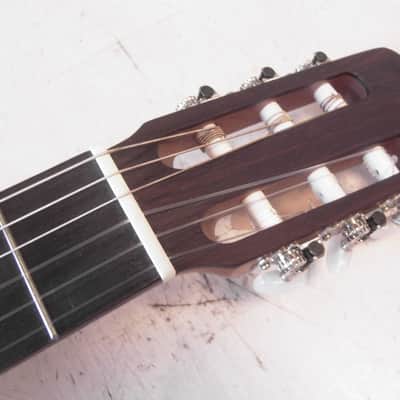 Konzertgitarre Amano 5C-OP - Natur mit Soundport seitlich image 3