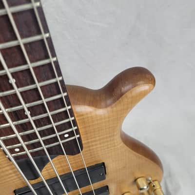 Tune TWB-5T FM 2005 5-String Electric Bass Natural Bartolini etc image 8