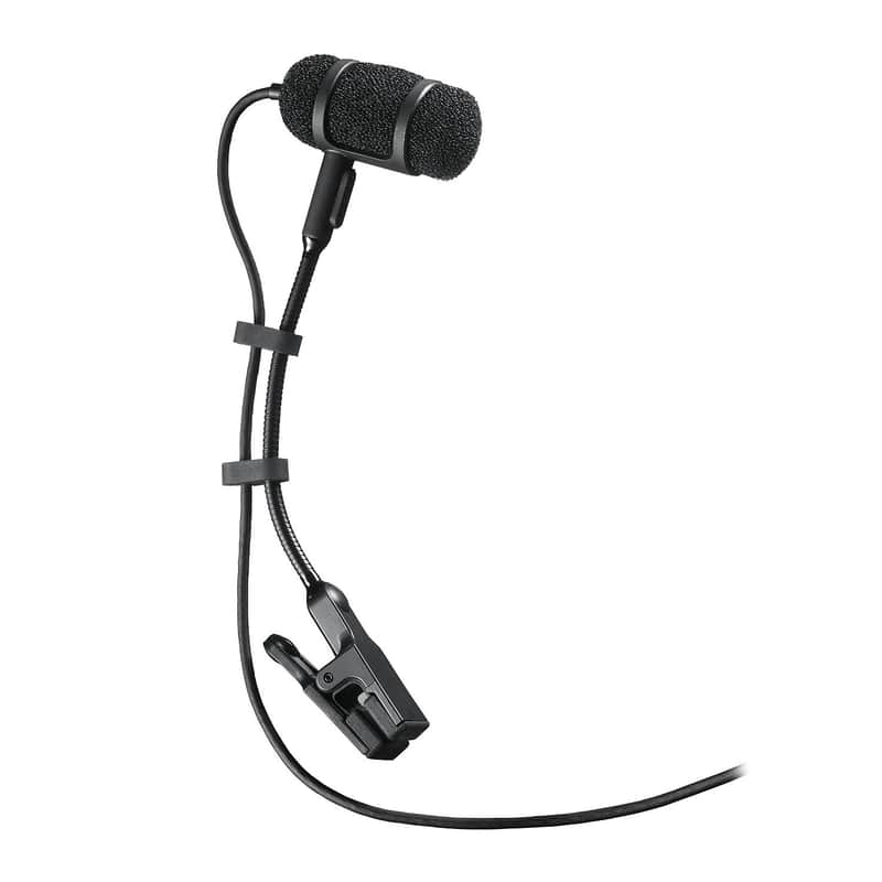 Audio-Technica ATM350 Low-Profile Clip-On Cardioid Condenser Instrument Microphone image 1