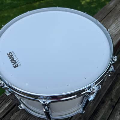 Tama AW318 Artwood Gibraltar 14x8” Snare - Piano white image 16