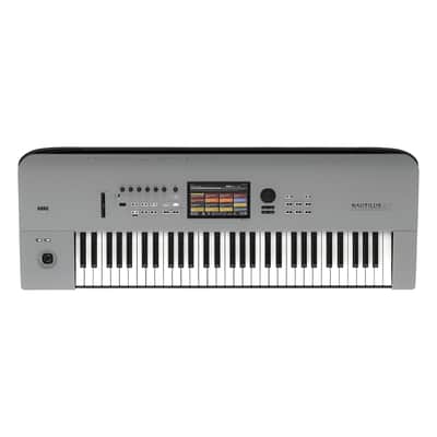 Korg Nautilus AT 61-Key Workstation Keyboard - Limited Edition Gray - Open Box