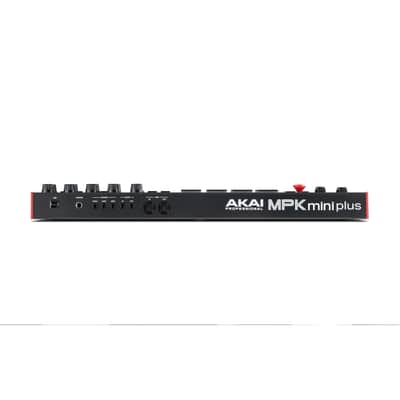 Akai MPKMINIPLUS 37-Key Midi Controller, RGB Pads image 5