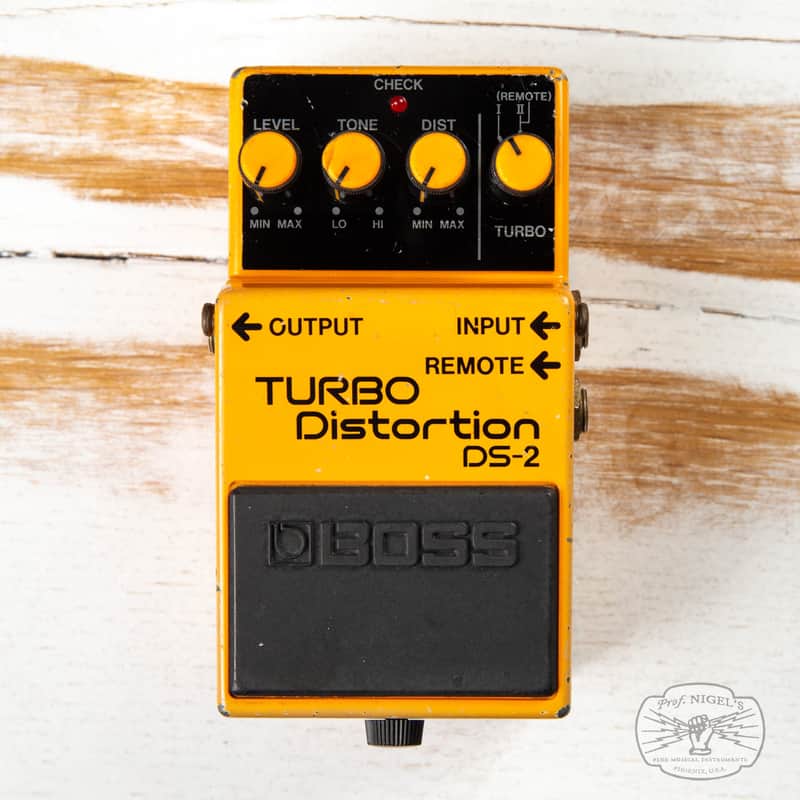 Boss DS-2 Turbo Distortion 1987 - 1989 Made In Japan | Reverb