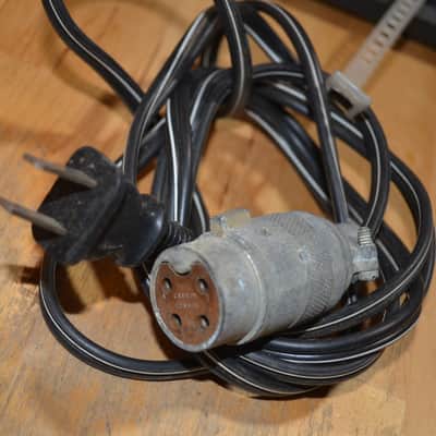 English Cannon AC  cable: 4 pin Female English Cannon to 2 pin AC connector. image 2