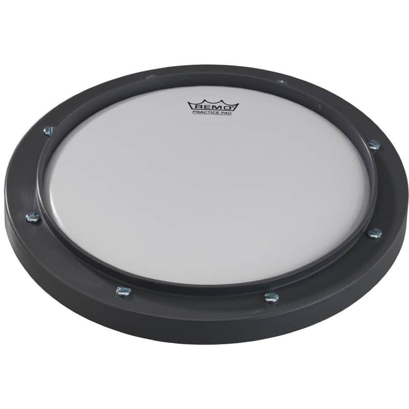 Remo Coated Ambassador Practice Pad, Gray, 6" image 1