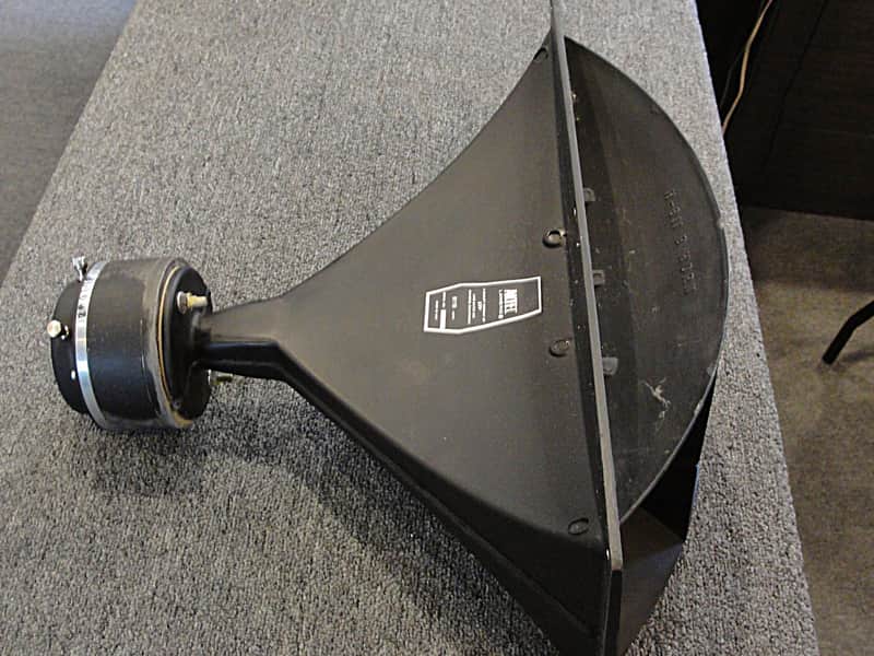 Altec Lansing 807-8a driver w 811b horn high frequency speaker 1970's Black image 1