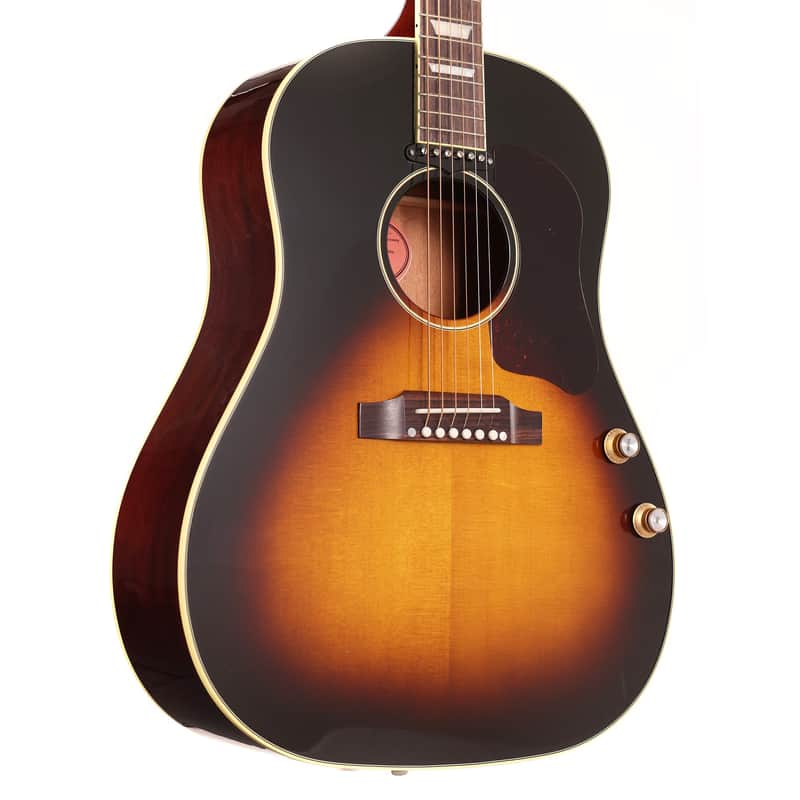 Gibson J-160E Original Acoustic-Electric Guitar Vintage Sunburst