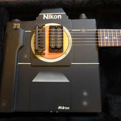 Jackson USA San Dimas Nikon F3 camera custom shaped guitar 1984 Custom Finish J0201 image 12