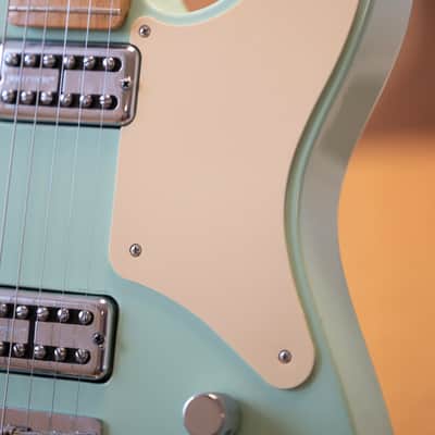 2014 Fender Mexico Cabronita Telecaster - in Surf Green image 4