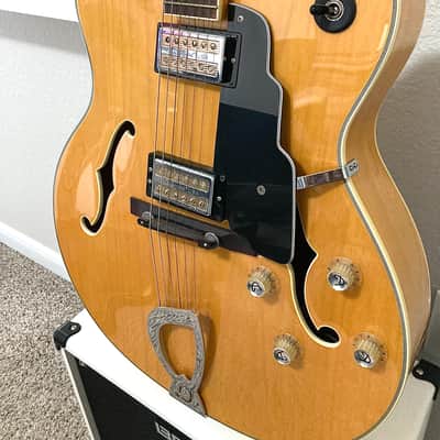 DeArmond Guild X-155 Natural image 1