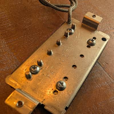Gibson Humbucker Guitar Pickup Patent Number 9.14K 1980s Black image 7