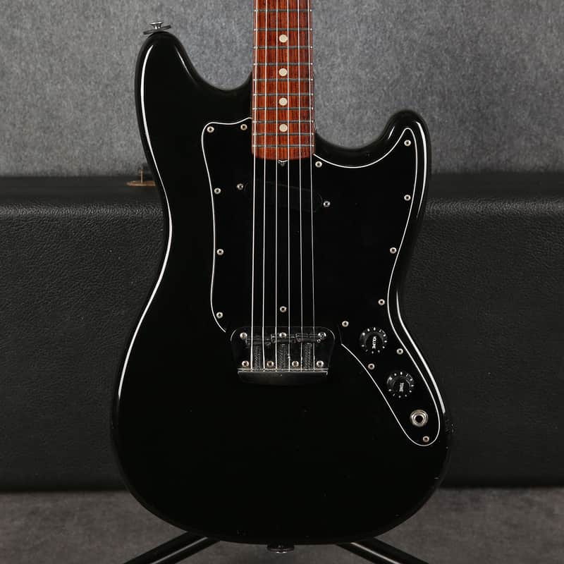 Fender Musicmaster Electric Guitar - 1978 - Black - 2nd Hand