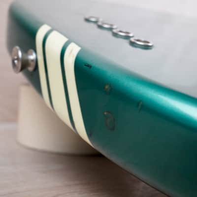 Fender MB-SD/CO Competition Mustang Bass Reissue CIJ 1997 Ocean Turquoise Metallic Japan w/ Bag image 14
