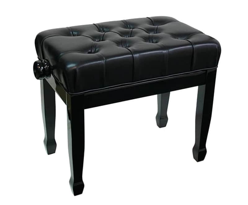 Piano Bench-adjust Padded Edge Black image 1