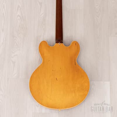 1958 Gibson ES-335 TDN Vintage Semi-Hollow Blonde Thin Top w/ PAFs, Case image 3