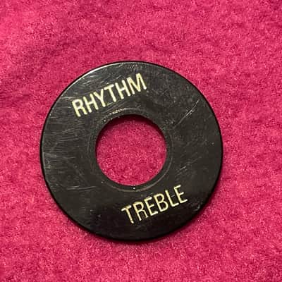 vintage Gibson 1970's 1978 1980 switch ring poker chip for Les Paul Custom paf switchcraft  usa 1979 1977 1976 image 3