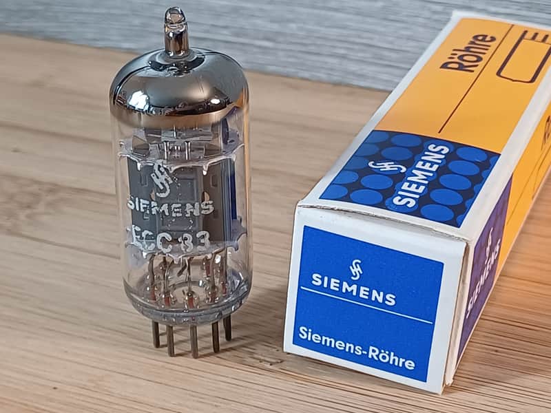 Very rare 1965 NOS NIB Siemens 12AX7 ecc83 super strong great tone !!! Best Philips Mullard substitute !. image 1