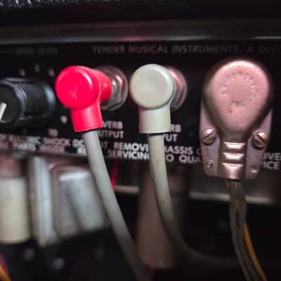 Fender Twin Reverb II 2-Channel 105-Watt 2x12" Guitar Combo 1983 - 1986 - Black image 9