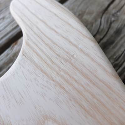 Allparts #SBAO-TL Fender Licensed Semi-Hollow Body Unfinished - Natural Ash image 3