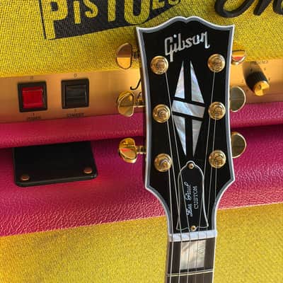 Gibson Custom Shop M2M Les Paul Custom Raw Natural Top "Mick Ronson" image 3