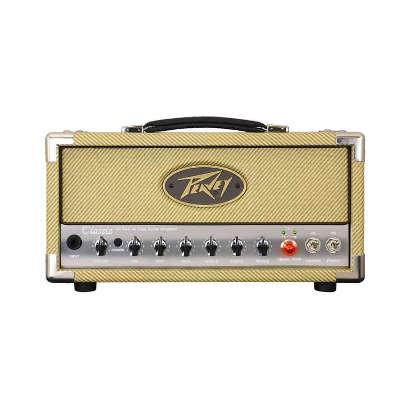 Peavey Classic 20 MH 20W Mini Head Tube Guitar Amplifier (Used) image 1