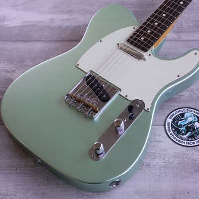 2021 Fender American Professional II Telecaster (Mystic Surf Green) image 1