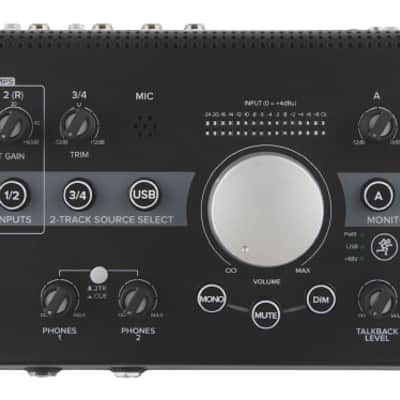 Mackie Big Knob Studio 3x2 Studio Monitor Controller 192kHz USB I/O image 1