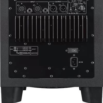 Yamaha HS8S 150 Watt Professional Powered Subwoofer (Black) Bundle with XLR Cables (3-Pack) (4 Items) image 5