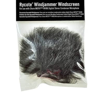 Shure AMV88-FUR Rycote Windjammer for MV88 motiv mics image 2