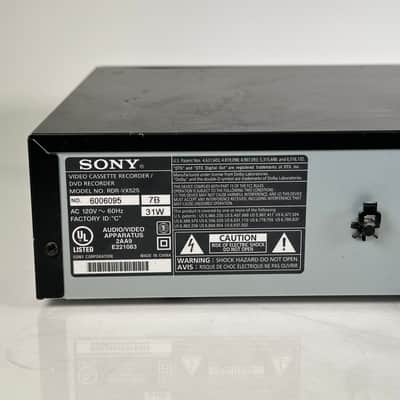 Sony RDR-VX525 DVD Recorder VCR Combo image 10