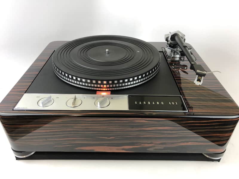 Garrard 401 Turntable with Custom Palisander Plinth and SME-309 Tonearm image 1