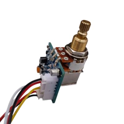 Boffin FX Push-Push Onboard Clean Boost Preamp 20dB 250K Strat & Single Coils image 3