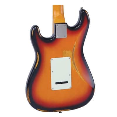 Vintage Icon Series V6 Distressed SSS - Sunset Sunburst image 7