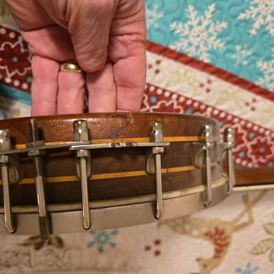 Dayton  4 String Tenor Early 1900's antique  - Original image 8