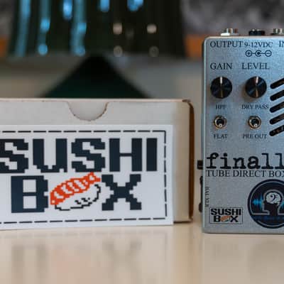 Sushi Box Finally V2 Tube Direct Box - With Bass in Mind Edition w/ Box *USED* (2020s - Silver) image 6