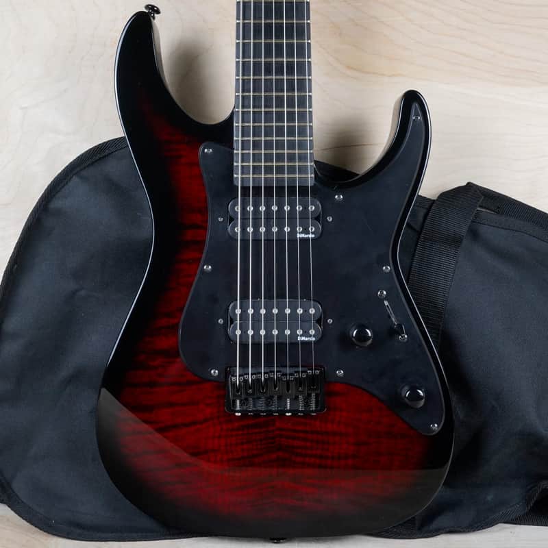 ESP LTD AW-7 Alex Wade Signature 2012 Blood Red Sunburst w/ Gig Bag