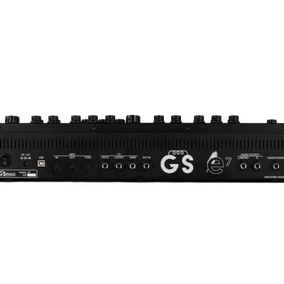 GS Music GS e7 Polyphonic Analog Synthesizer Desktop Module (Black + Blue) [DEMO] image 5