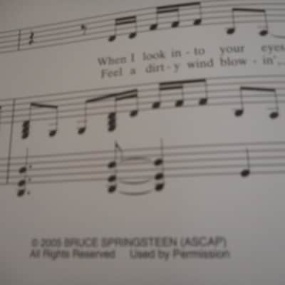 Bruce Springsteen "Devils & Dust" Sheet Music 2005 image 3