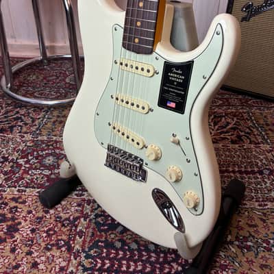 Fender American Vintage II 1961 Stratocaster RW 2025 - Olympic White image 9