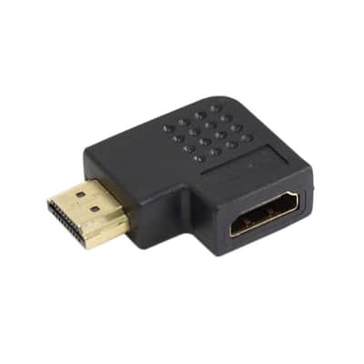 TD-HDPT1 - Right Angle High Definition Cable Adapter 2 Ports - Female and Male image 2