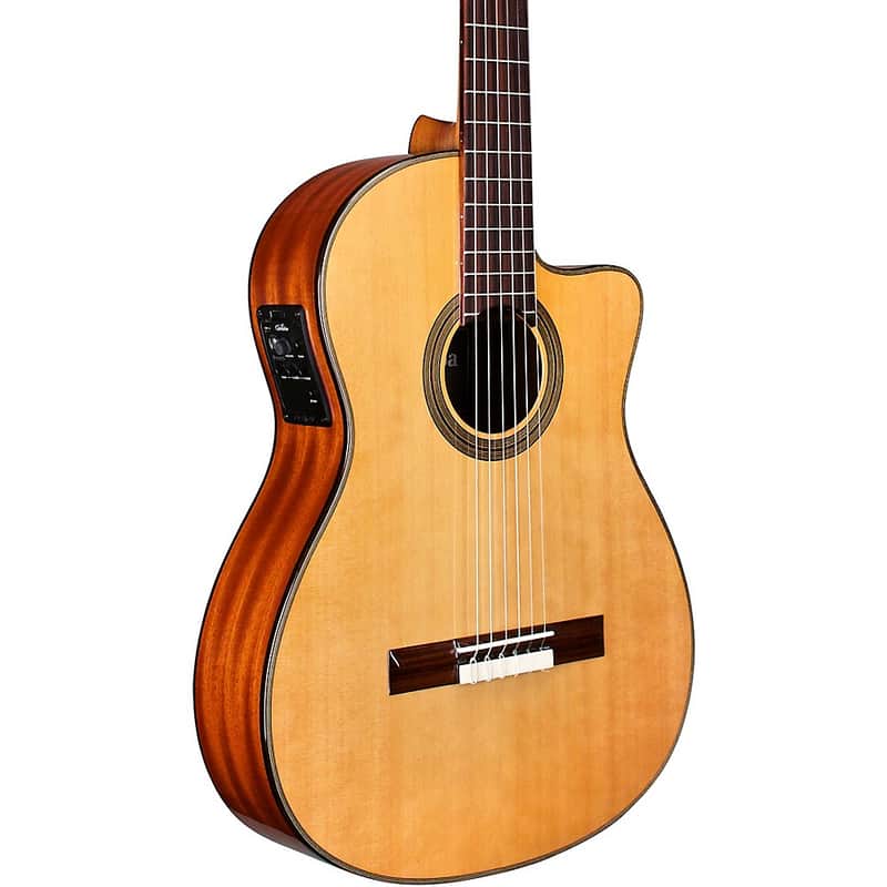 Cordoba Fusion 12 Nylon-String Classical Acoustic-Electric Guitar Regular Natural image 1