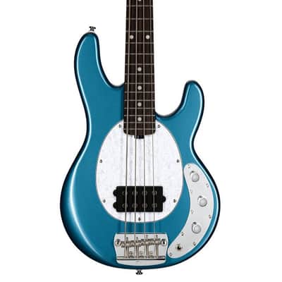 Sterling by Music Man StingRay Short Scale RAYSS4 - Toluca Lake Blue image 3