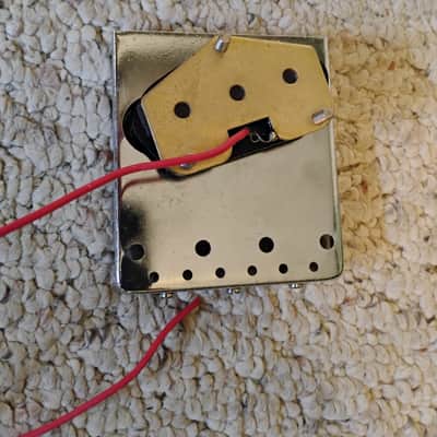 Loaded Telecaster Pickguard with bridge and both pickups parts for luthier project image 3