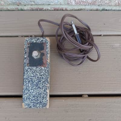 Vintage 1950's/1960's Valco (Supro) Amplifier Single Button Wooden Amplifier Footswitch! image 1