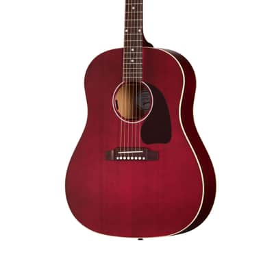 Gibson J-45 Special Satin Wine Red - Acoustic Guitar image 4