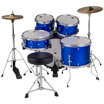 ddrum D1 Junior Complete Drum Set w/ Cymbals - Cobalt Blue image 3