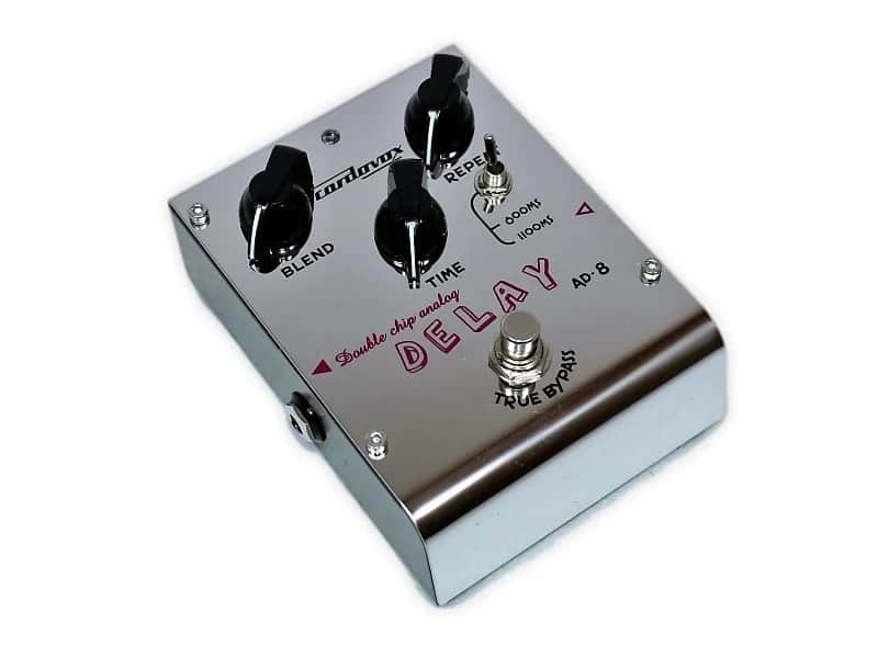 Cordovox AD-8 Double Chip Analog Delay True Bypass Guitar Effect Pedal image 1