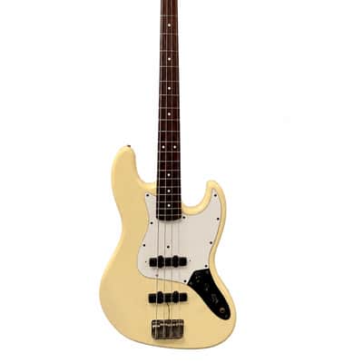 Squier Jazz Bass Made In Japan, Cream White - Pre Owned image 1