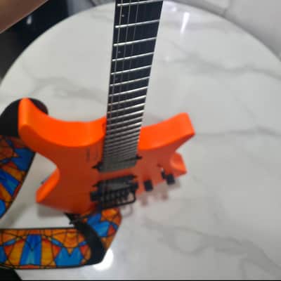 Strandberg Guitars Limited Edition Boden Standard NX 6 Tremolo 2024 - Present - Neon Orange image 7